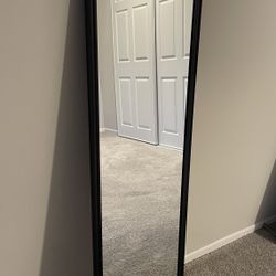 4 ft Body Mirror w/ Black Frame