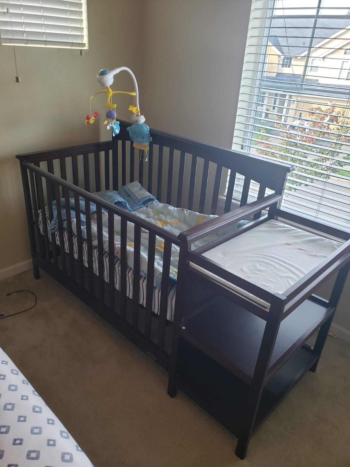 New Crib/Changing Table