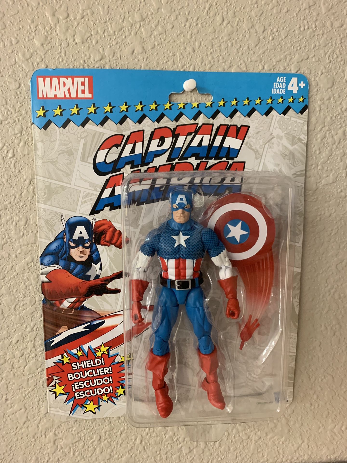 Marvel Legends retro Captain America figure