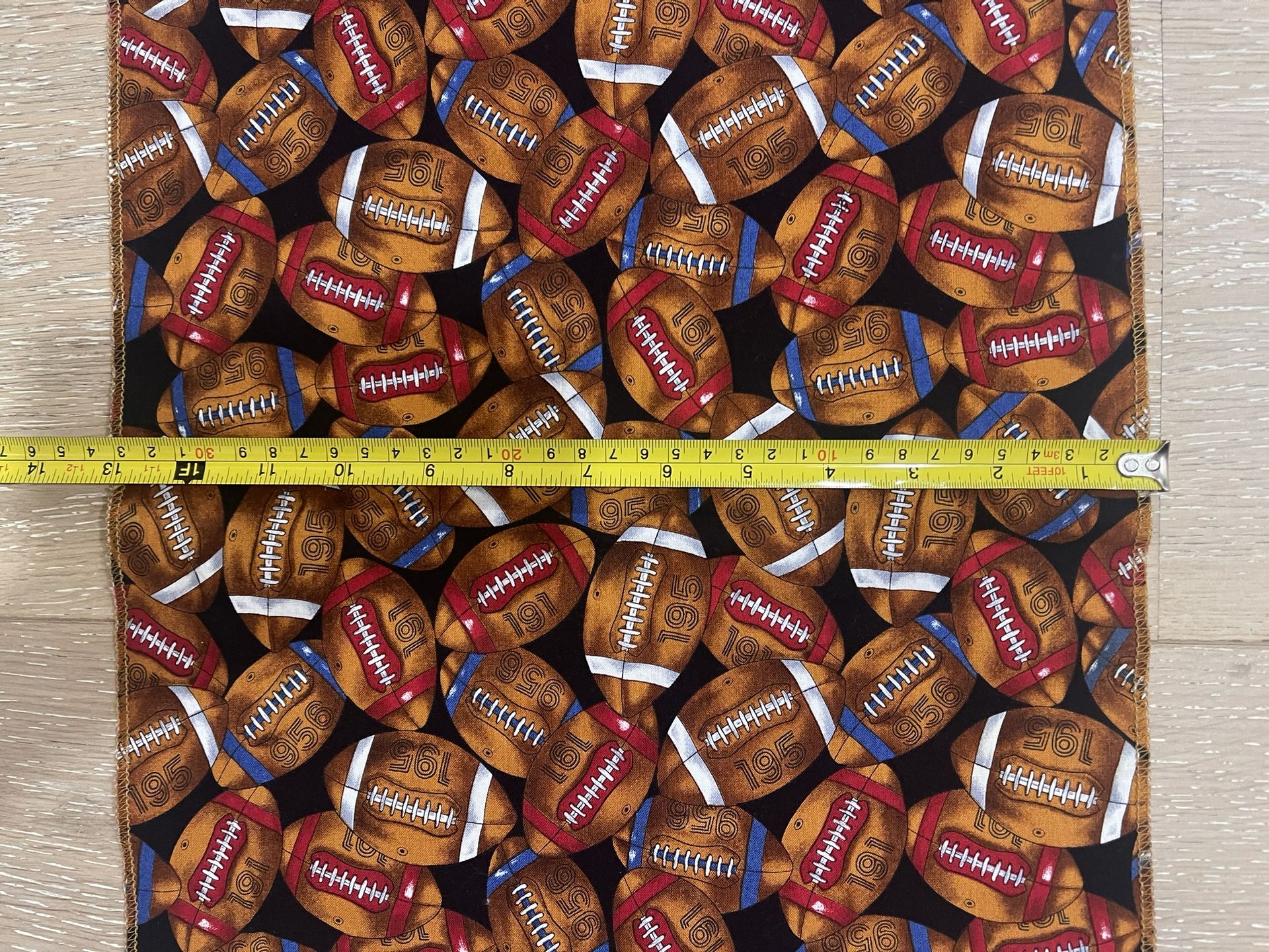Football Themed Table Runners