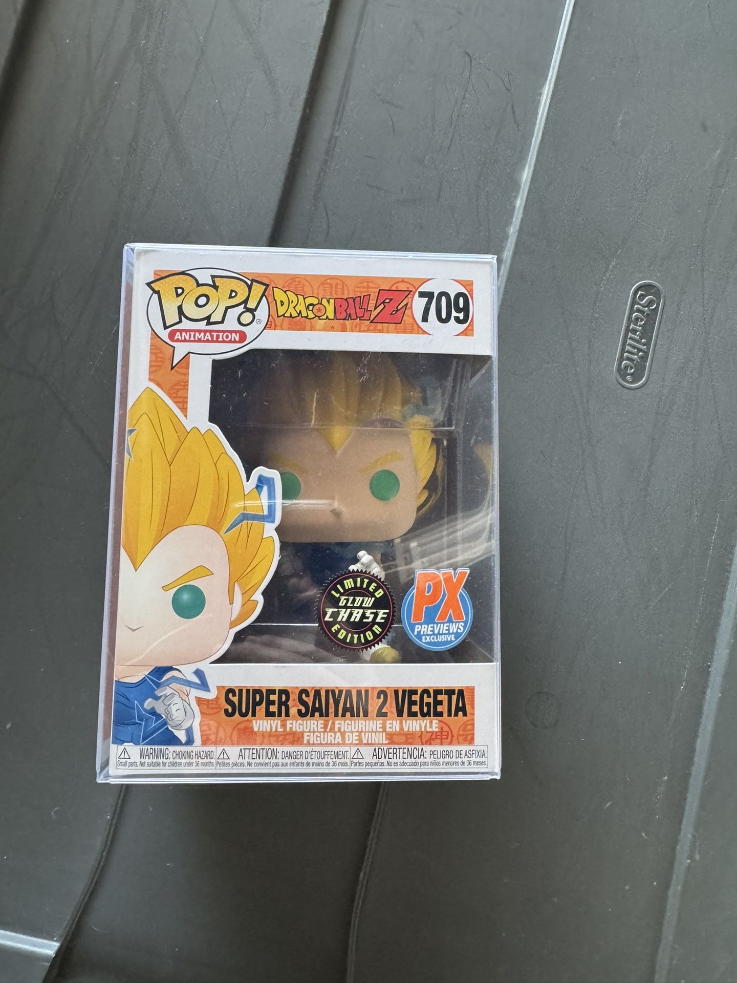 FUNK POP DRAGONBALL Z SUPER SAIYAN 2 VEGETA PX EXCLUSIVE CHASE