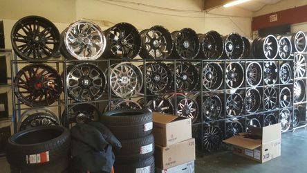 Tires and wheels packages