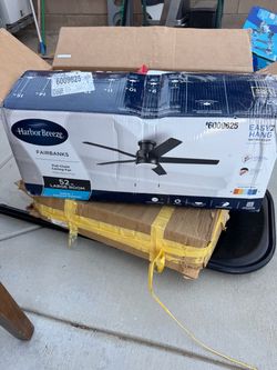 Ceiling fan for indoor or outdoor use