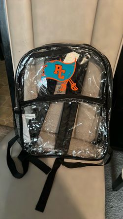 Clear backpack