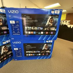 55 Tv Vizio New In Box $55 Down On Financing Free Delivery Six Month Warranty 55 Vizio 4K Smart Hdtv