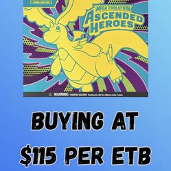 Pokemon Ascended Heroes ETBs 