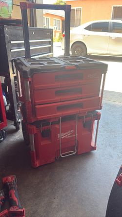 Two pack out boxes