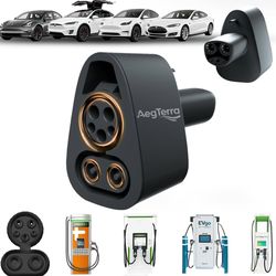 NEW CCS1 to Tesla Adapter, 250KW 500A, Level 1/2 Chargers for Tesla Model 3/Y/S/X