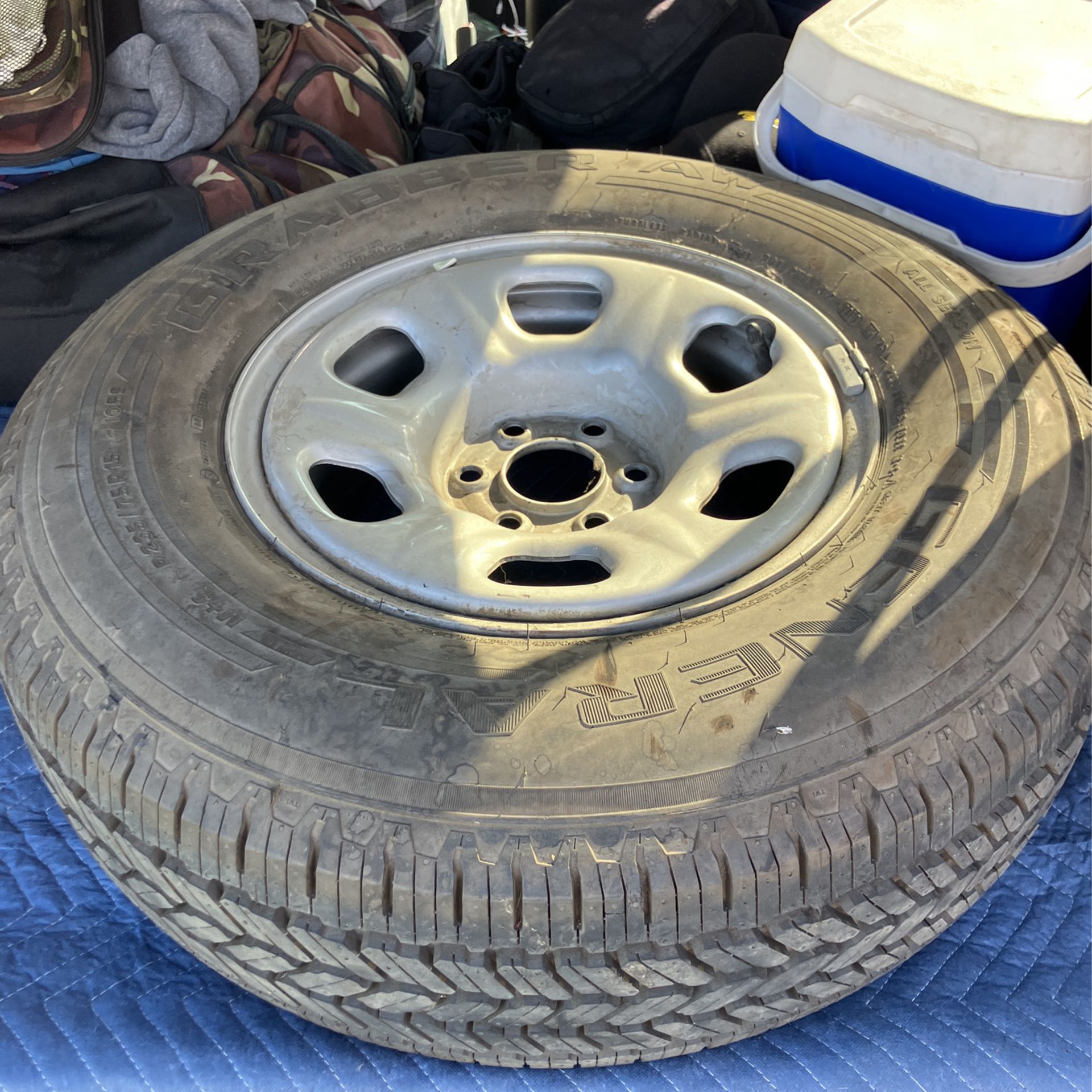 Nissan Pathfinder Rim And Tire