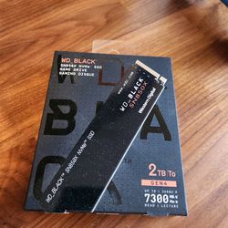 🔥 WD_BLACK SN850X 2TB NVMe SSD — Brand New, Sealed in Box