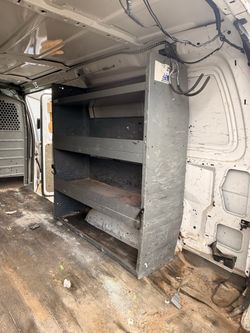 Van Shelving Unit Work Van Cargo Organizer