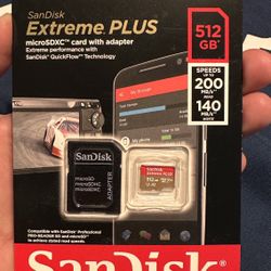Sandisk micro SD Card. DJI/gopro 