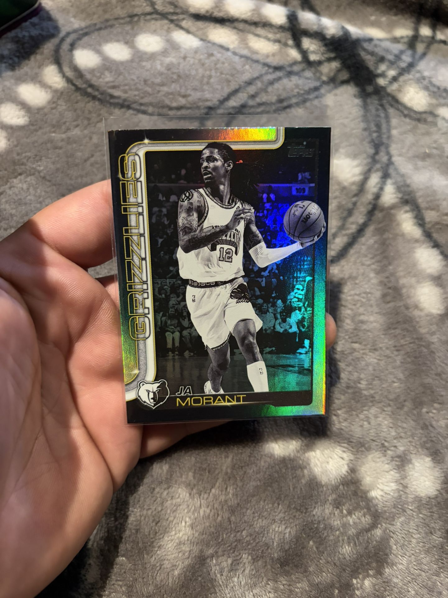 Ja Morant Blackout Card