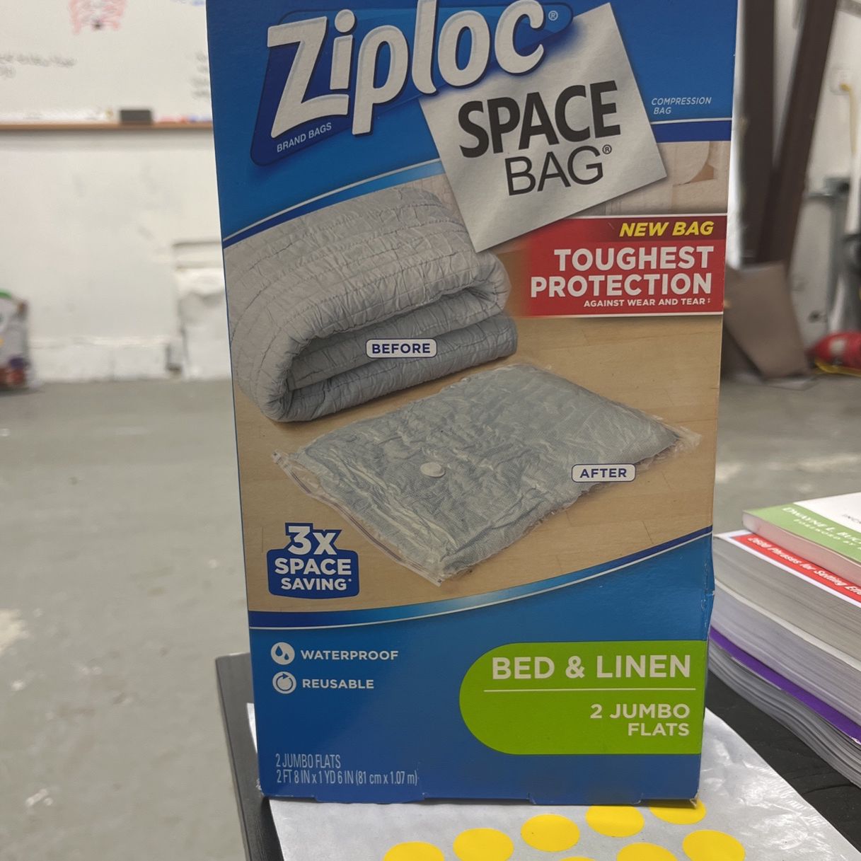 Ziploc Space Bag Clothes Vacuum Sealer Storage for Home and Closet  Organization Jumbo 2 Bags for Sale in Union City, NJ - OfferUp