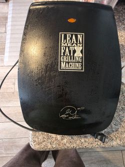 George Foreman Lean Mean Fat Reducing Grilling Machine