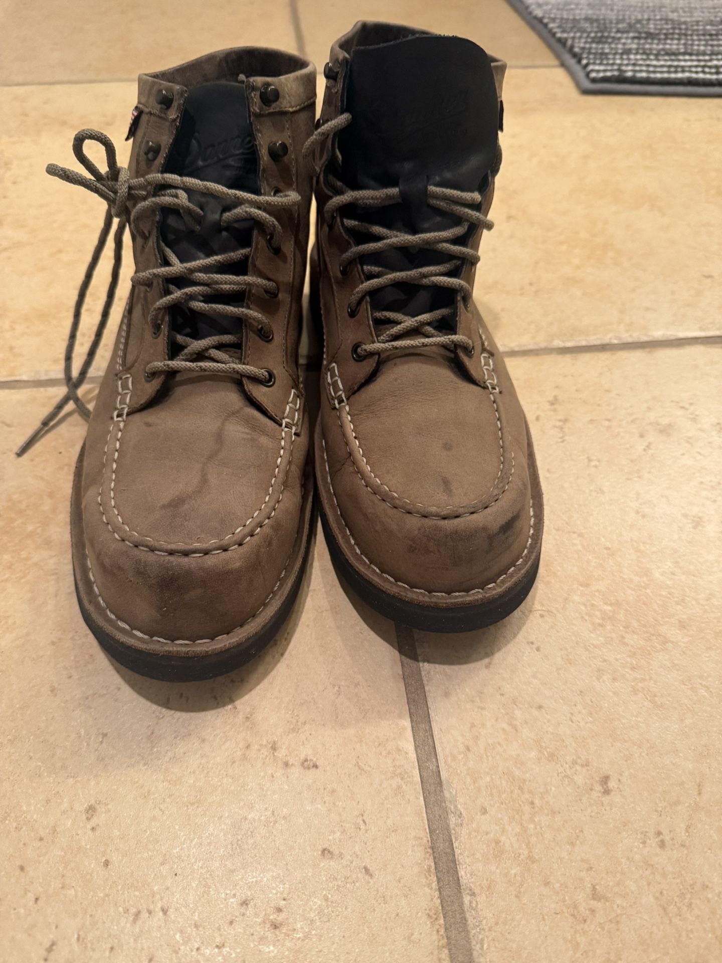 Danner Moc Toe Bull Run Work Boots 9.5