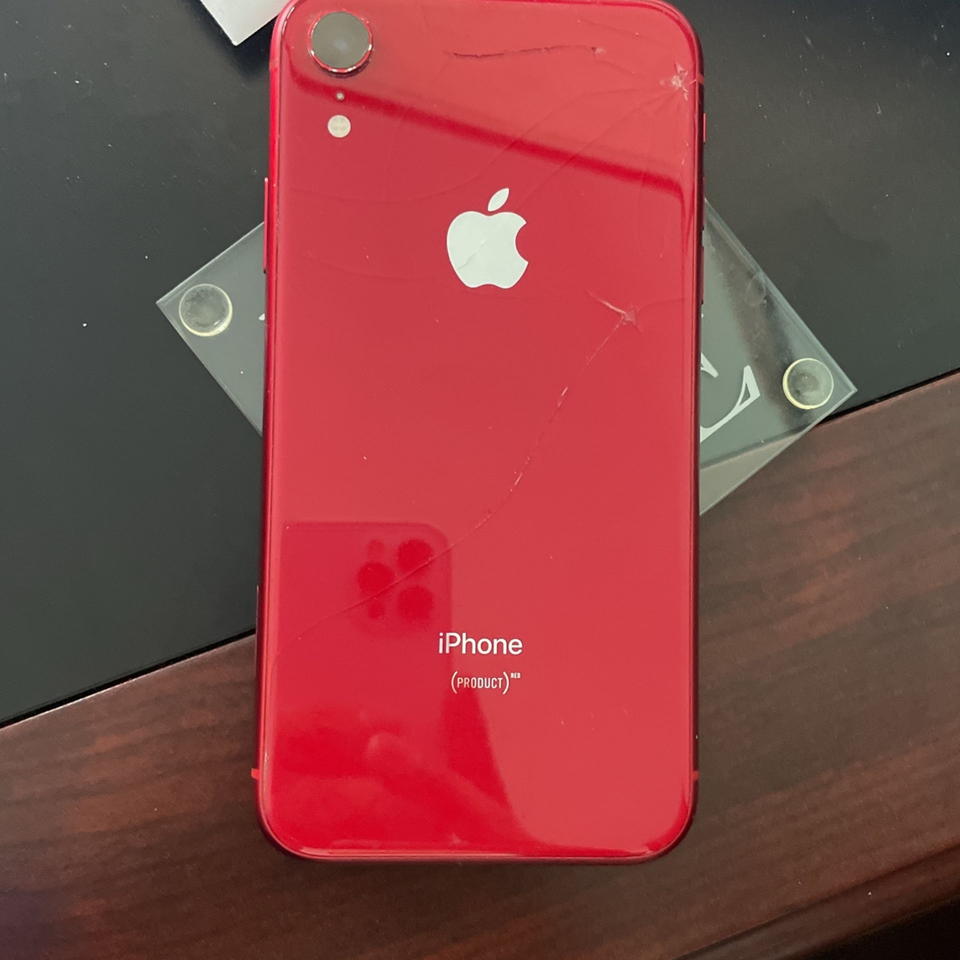 iPhone XR Product red (working Condition- Read Description)