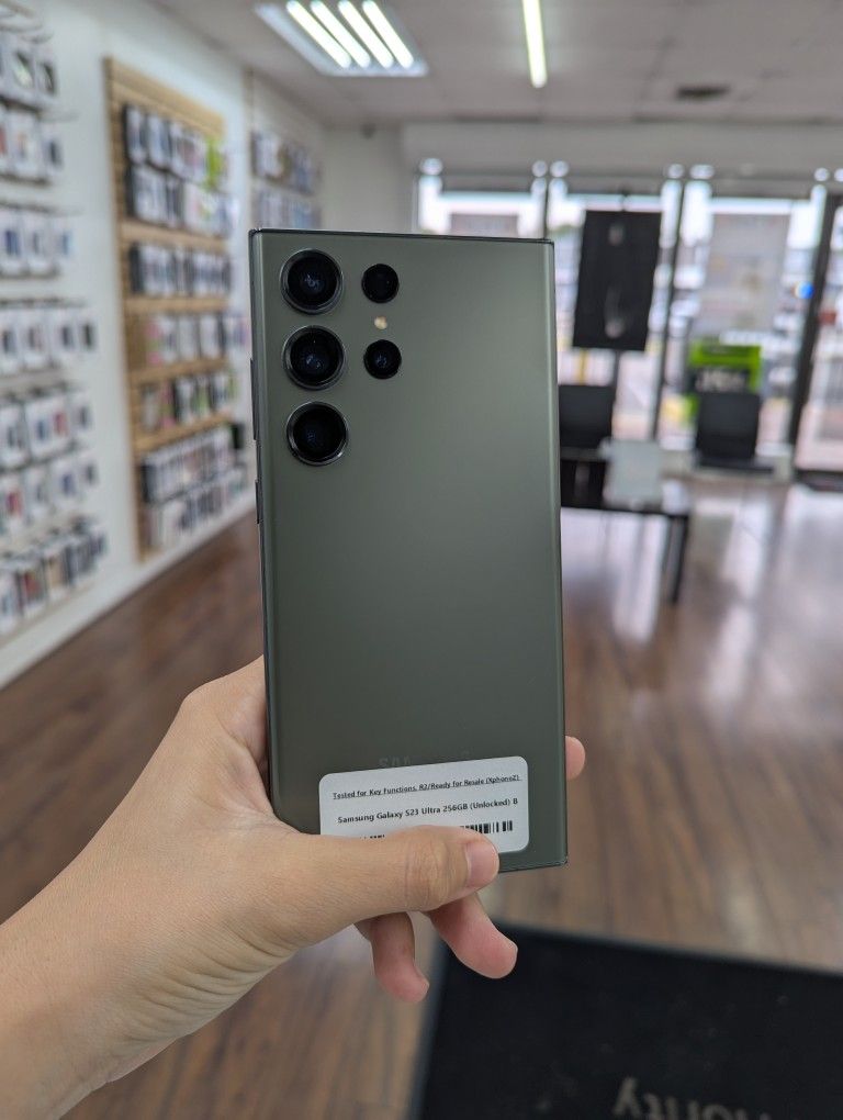 Samsung S23 Ultra Unlocked 256gb $99 Down