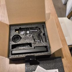 KOLLEA Revolver Gun Whiskey Decanter Set w/ Glasses