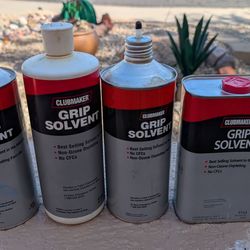 Golf Club Grip Solvent