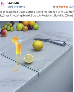 Counter Clear Cutting Board 
