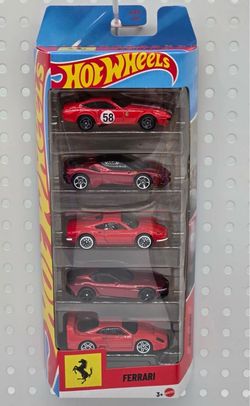 Hot Wheels - Ferrari Series - Ferrari Gift Pack - 5 Cars