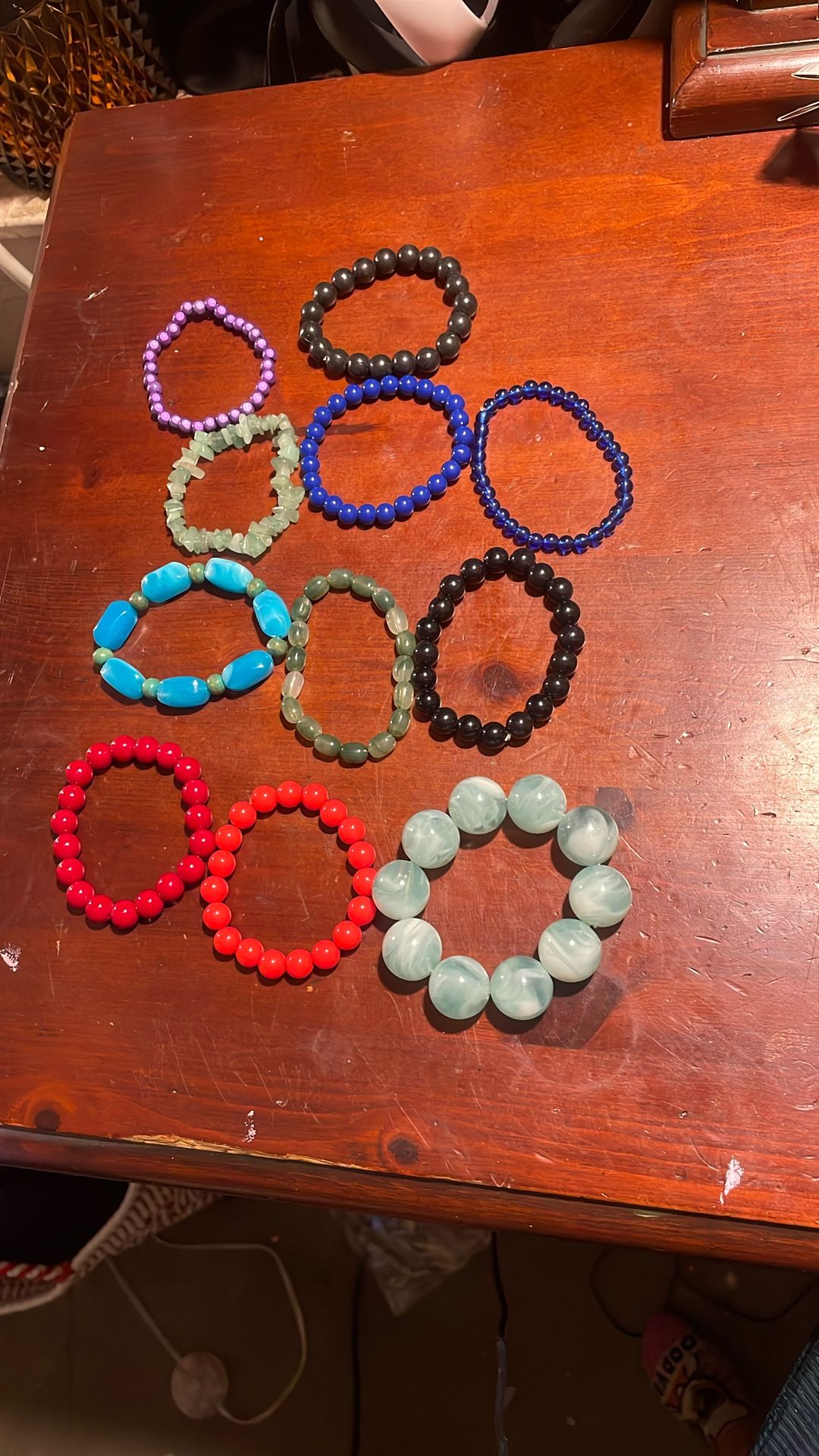 Bracelets And Keychains Also Earrings For Sale 