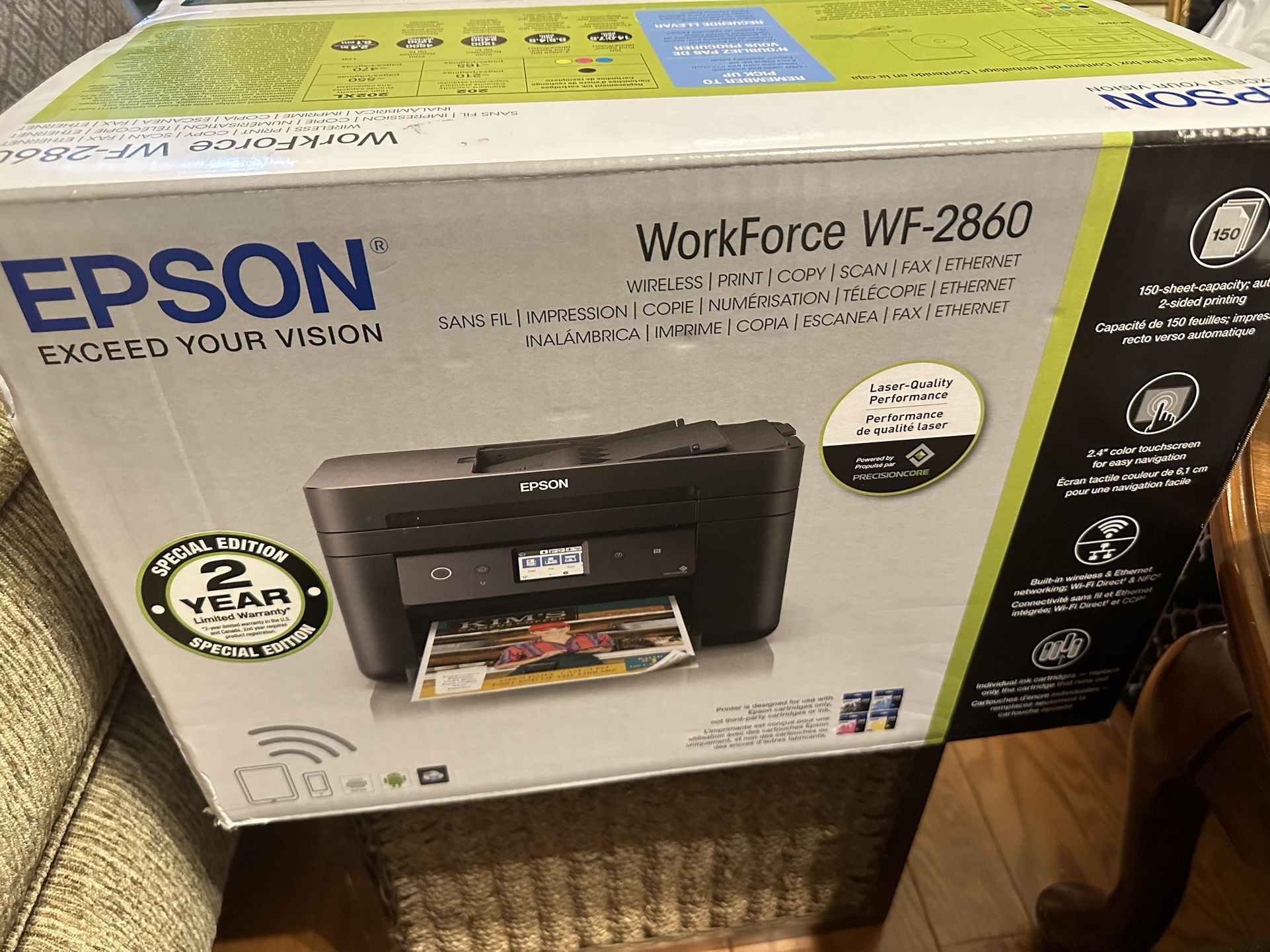 Epson Work Force 2860 Printer