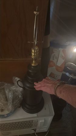 2 Vintage 70 Year Old Lamps (OBO)