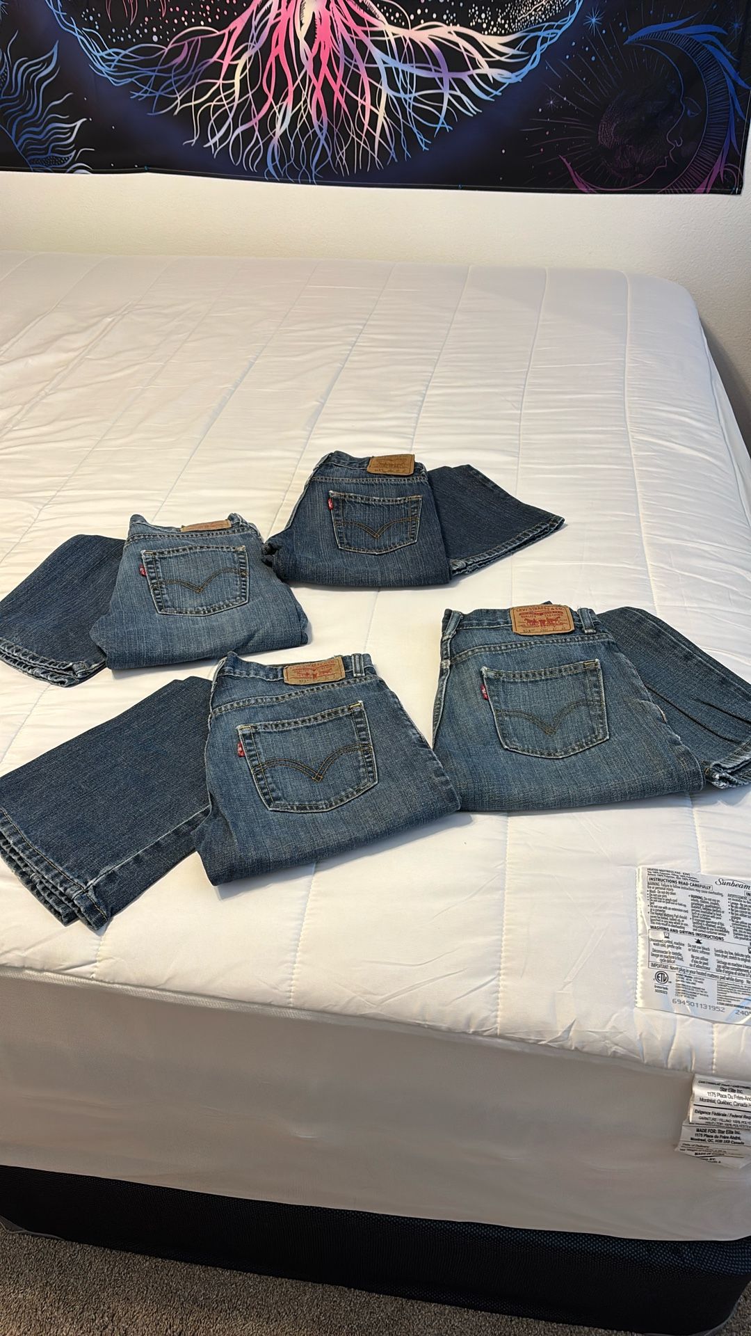Levi’s 514 (27x27) (4 Pairs)