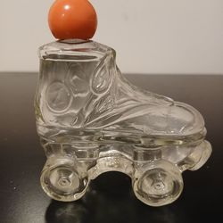 Vintage roller skate aftershave bottle