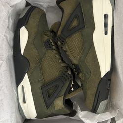 Jordan 4 Craft Olive