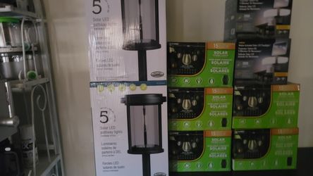 Multiple solar lights