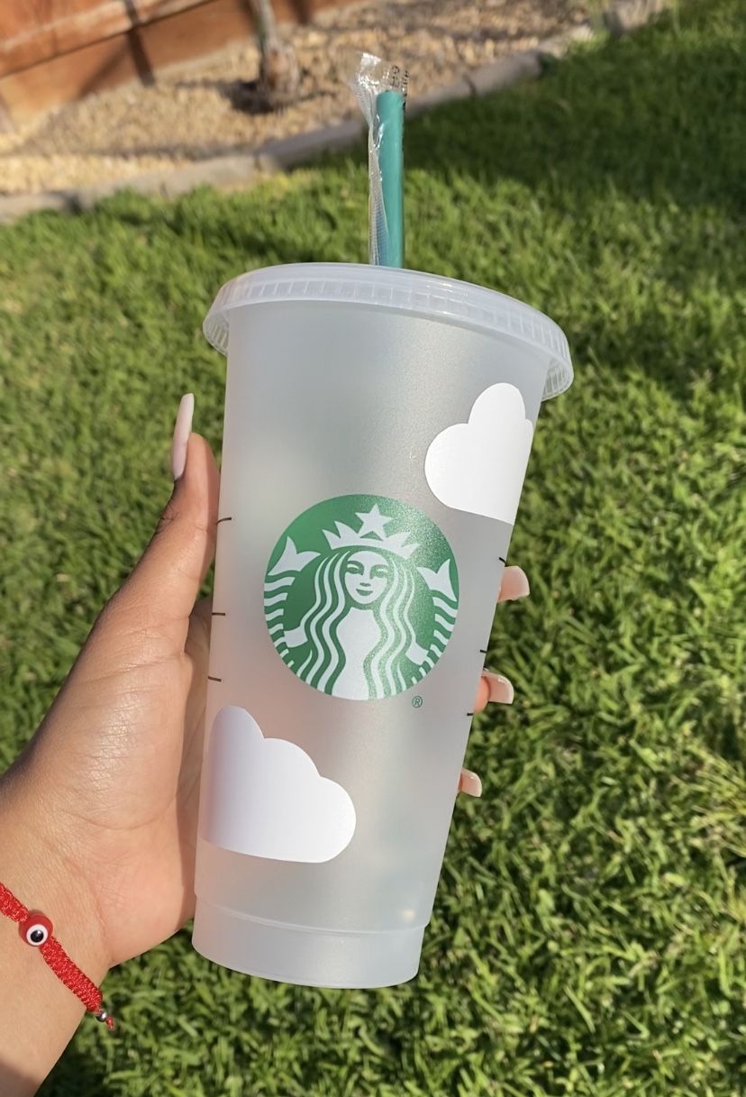 Cloud Starbucks cup