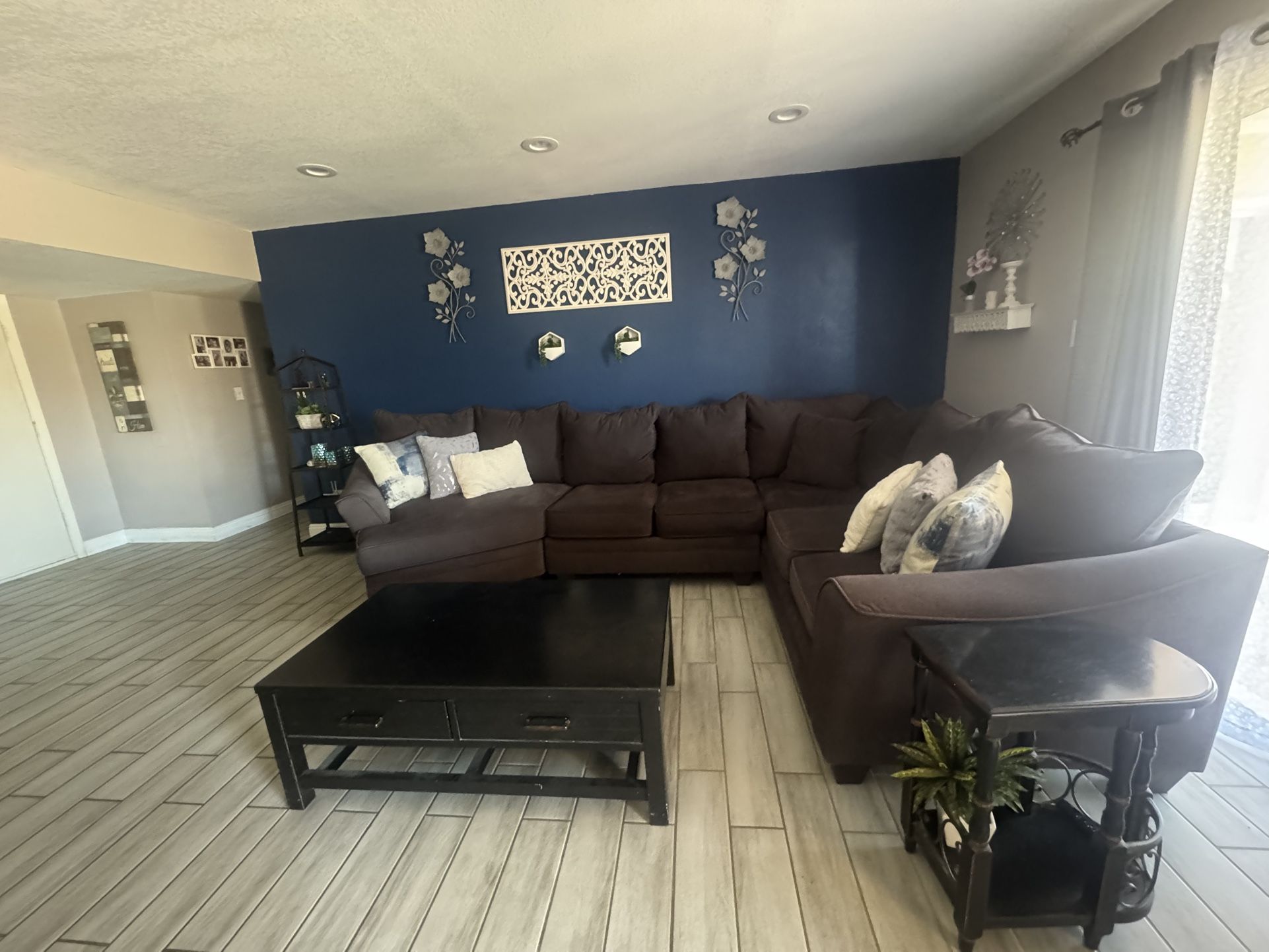 Sectional With Coffee Table