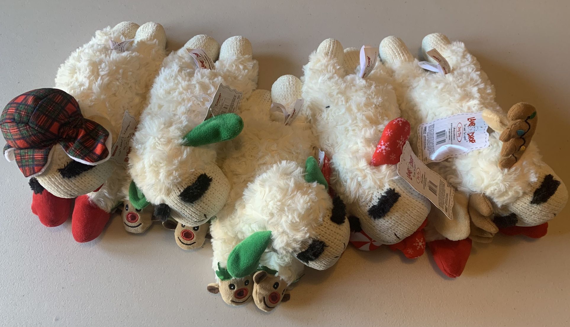 Lamb Chop Christmas Dog Toys!!