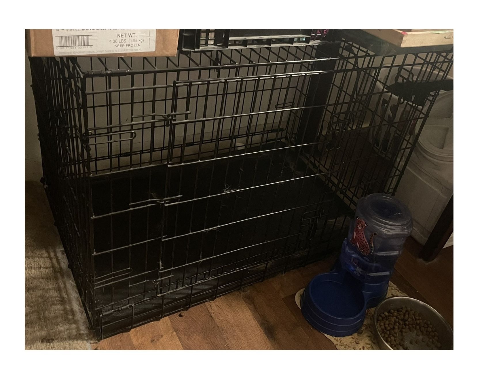 Dog hot sale kennel 36x24x26