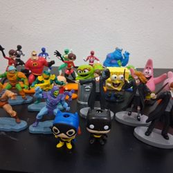 Cake Toppers Mini Figures