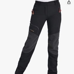 Postropaky Women’s Size 4 Short Black Snow Ski Pants Waterproof Ex-stretch NWOT