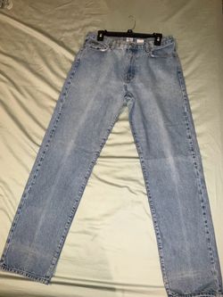 Vintage women Calvin Klein Light Wash Straight Leg Denim Jeans size 13