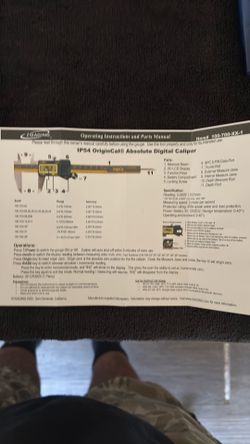 absolute digital caliper