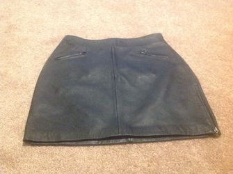 Leather skirt size 10