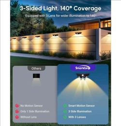 12Pack Solar Fence Lights,