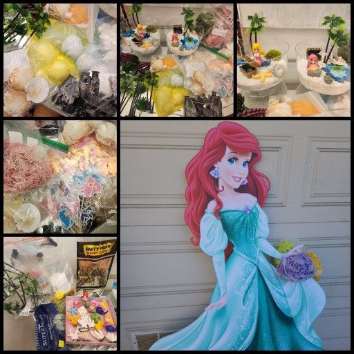 Little mermaid party Prop & craft supplies