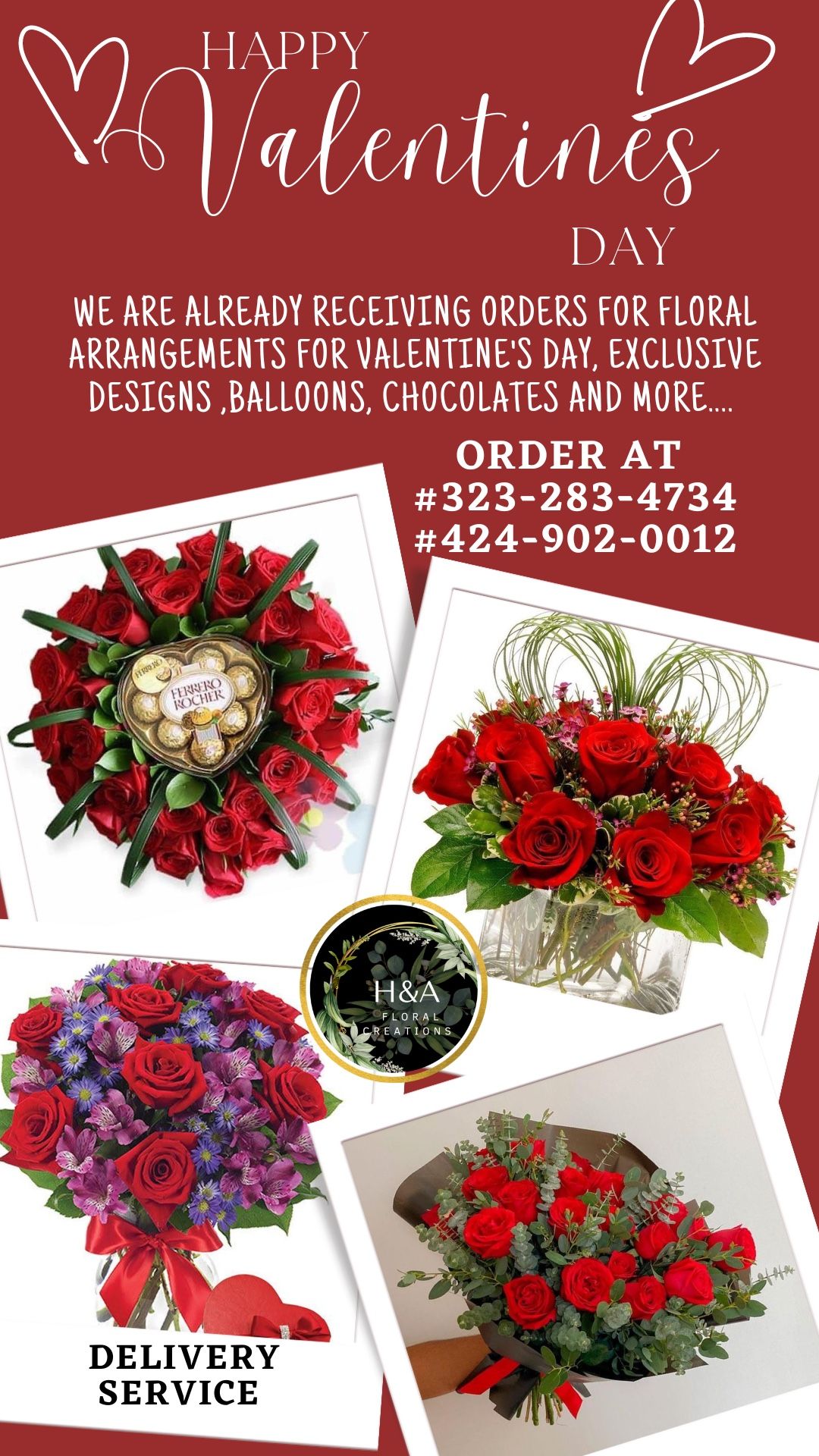 Floral Arrangements For Valentines Day