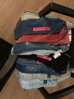 9 brand new little girls outfits size 4t