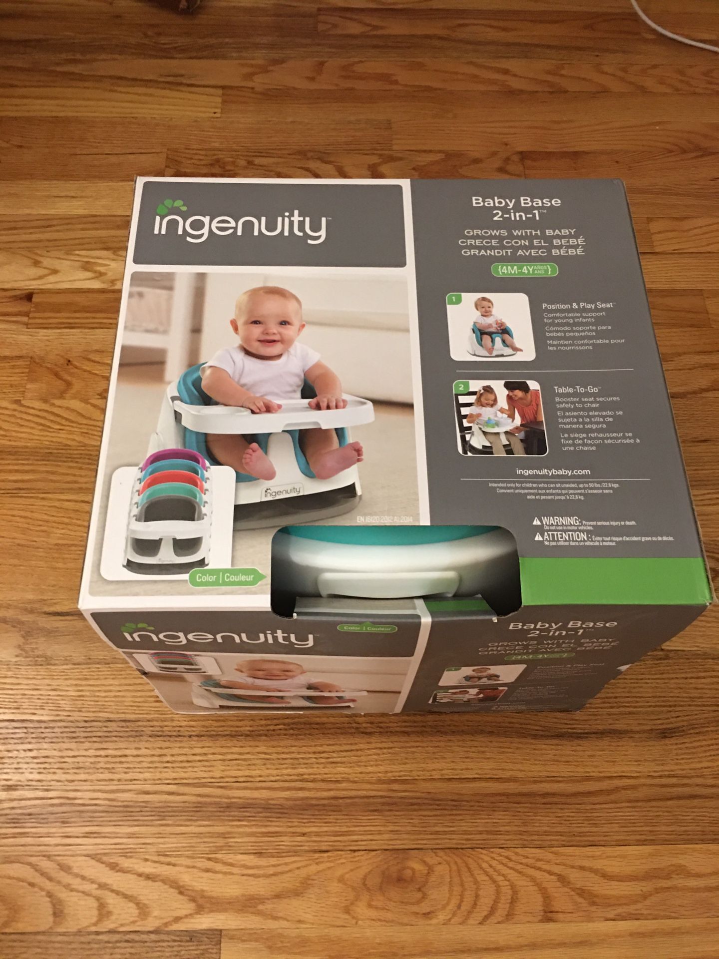 Ingenuity Baby Base 2-1 Booster Seat