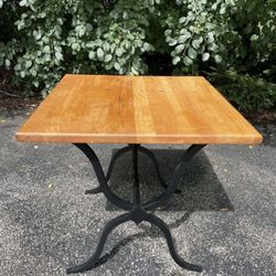 Vintage Charleston Forge Accent Table