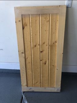 Brand new solid wood shutters- set of two