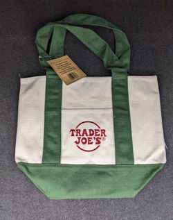 Brand New Trader Joe’s Mini Tote Bag - Green
